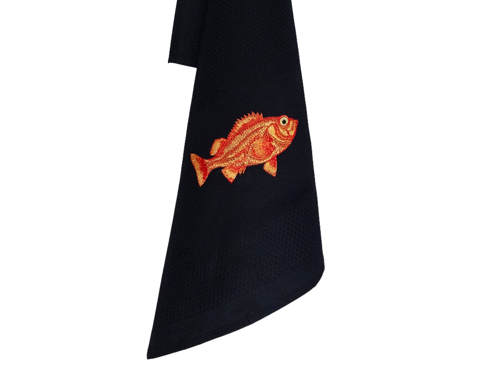 Vista Portuguese Geschirrtuch Geschirrtuch Redfish schwarz 50x70cm