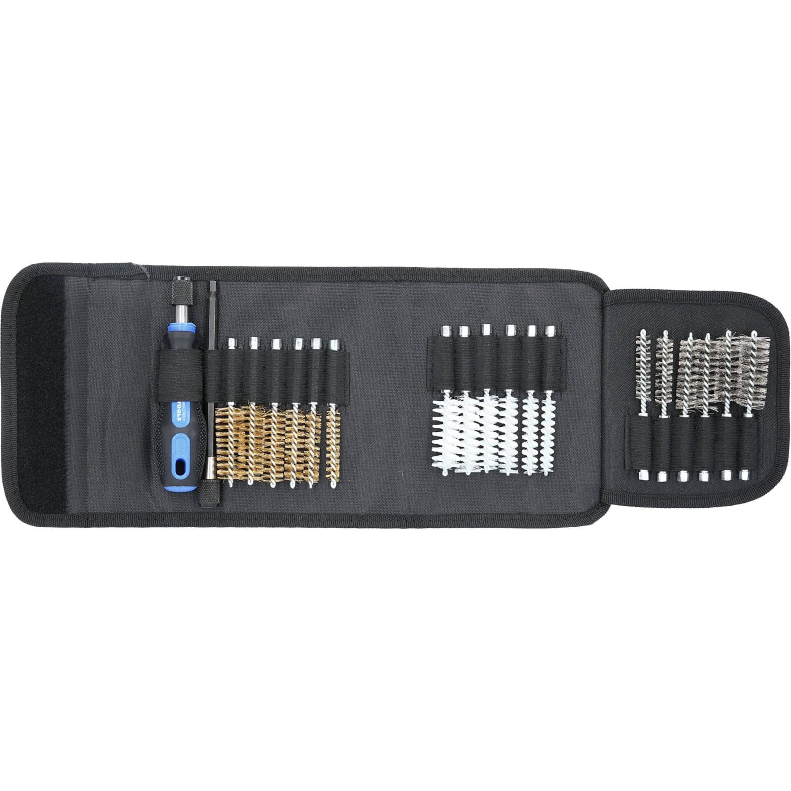 Brilliant Tools Körperbürstenaufsatz BRILLIANT TOOLS Reinigungs-Bürsten-Satz 20tlg. - BT103000