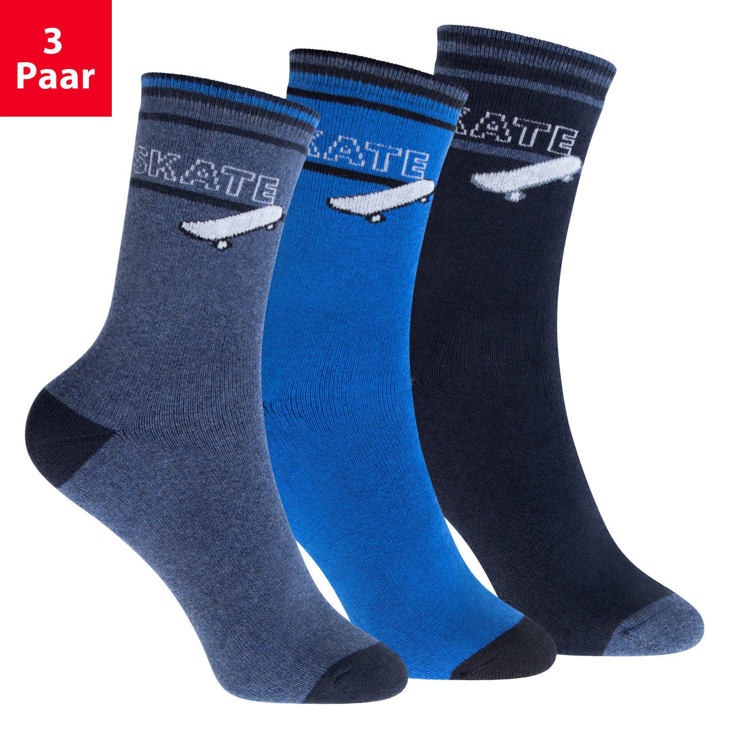 Footstar Thermosocken Kinder Motiv Frottee Socken Thermo Wintersocken