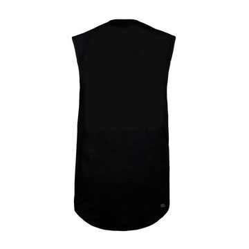 BIDI BADU Trainingstop Bicepsus Tanktop für Herren Schwarz