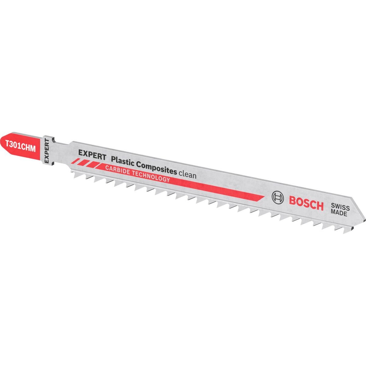 BOSCH Stichsägeblatt EXPERT Stichsägeblätter T301CHM 3Stk Plastic