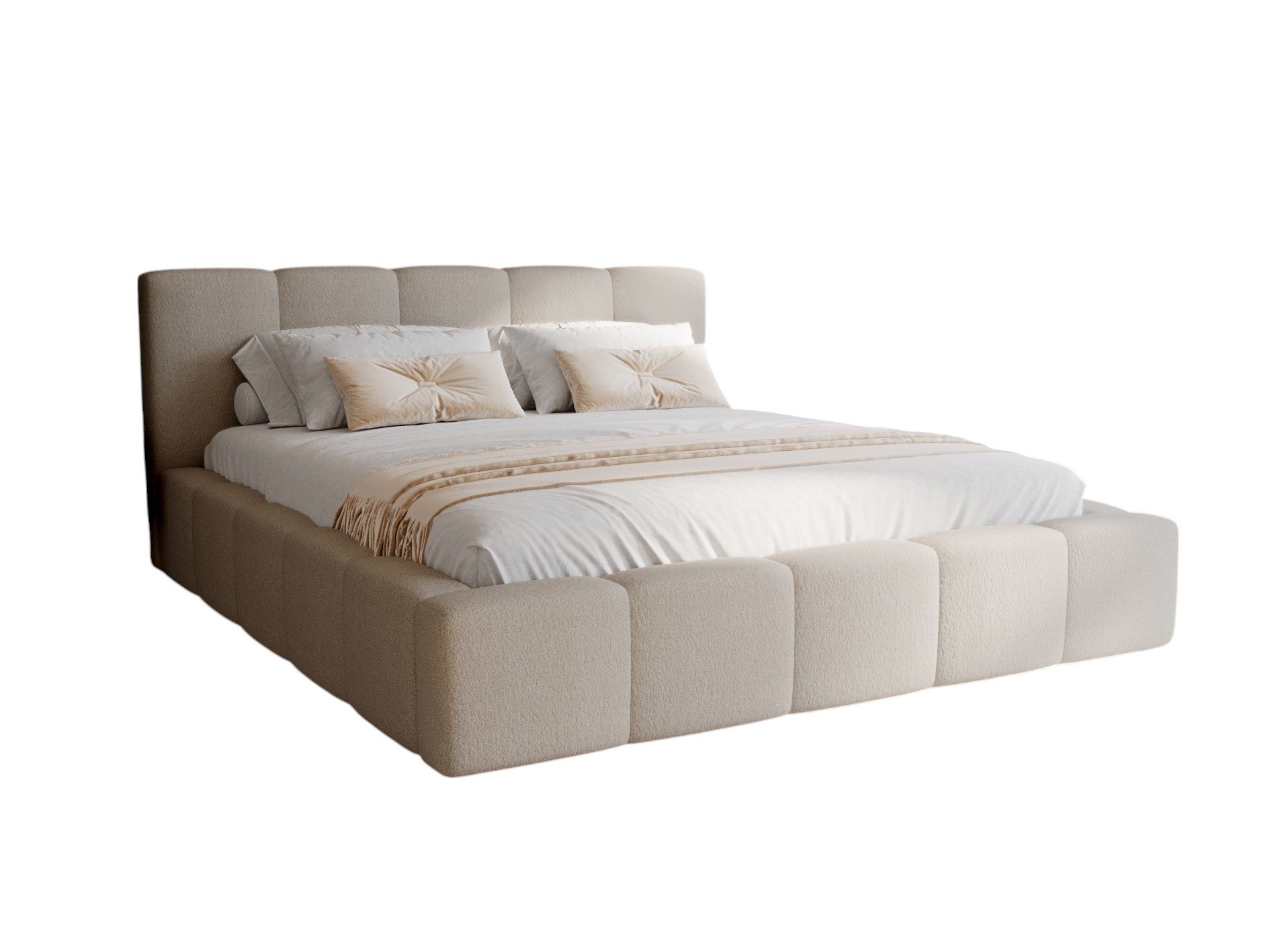 Compleo Polsterbett modern und elegant, Designerbett, günstig online kaufen