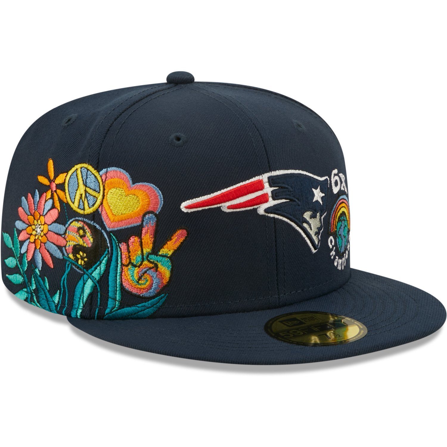 New Era Fitted Cap 59Fifty GROOVY New England Patriots