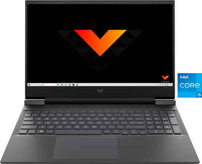 HP Victus 16-d0254ng Gaming-Notebook (40,9 cm/16,1 Zoll, Intel Core i5 11400H, GeForce RTX™ 3050 Ti, 512 GB SSD, Kostenloses Upgrade auf Windows 11, sobald verfügbar)