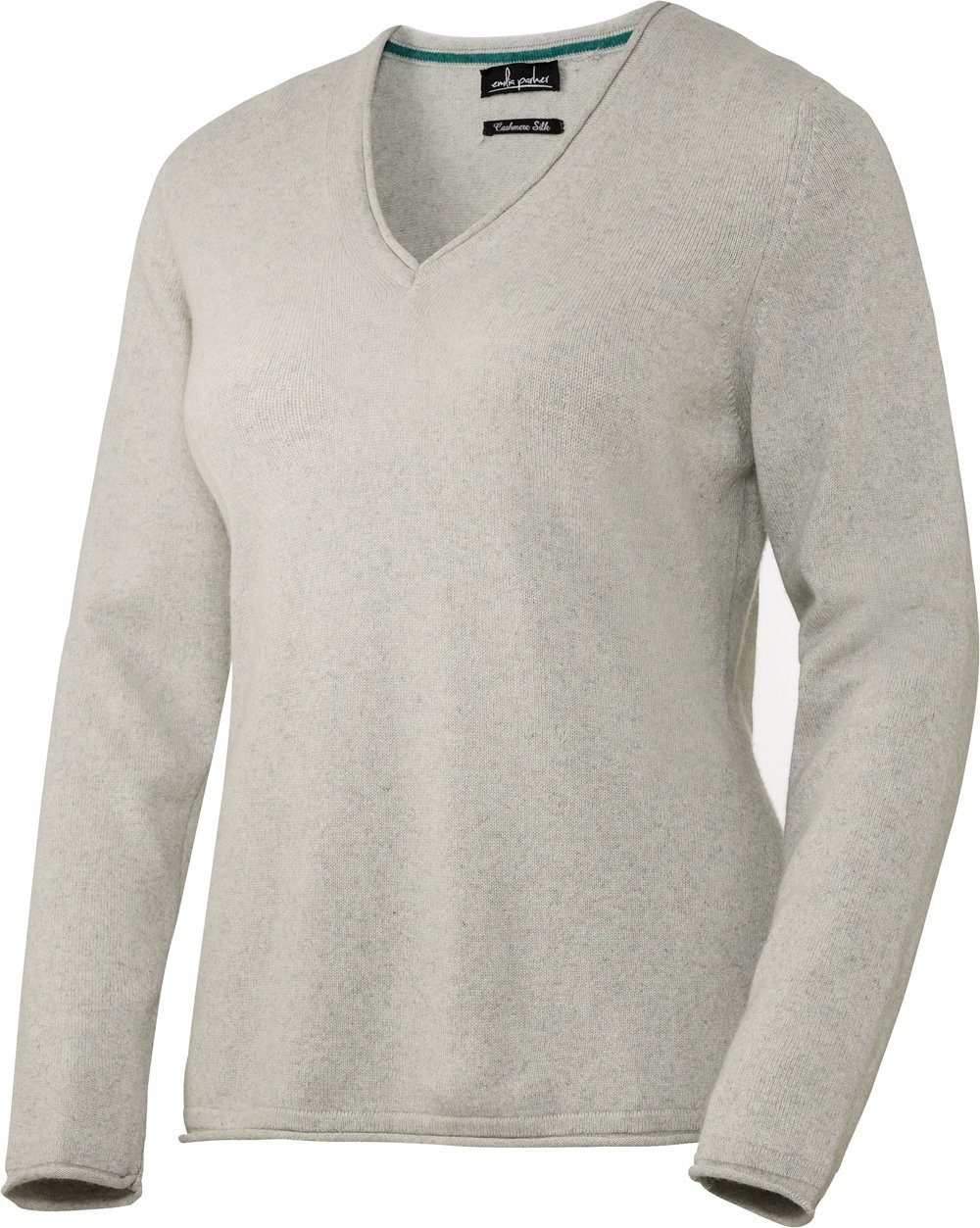 Emilia Parker V-Ausschnitt-Pullover anschmiegsam weich und leicht dank hochwertigen Materialien