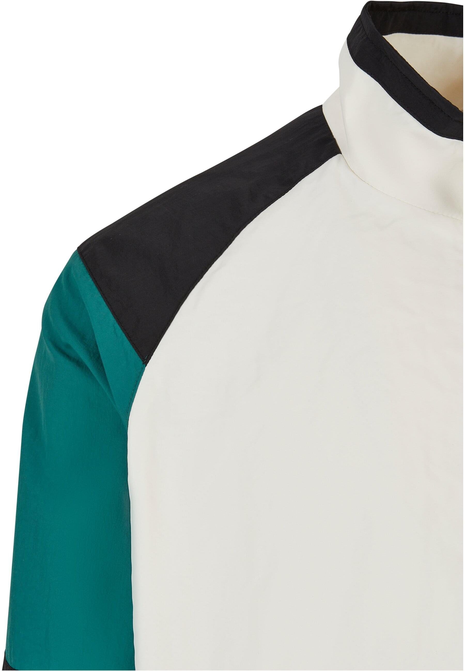 Starter Jacket Block Blouson palewhite/darkfreshgreen/black Retro Herren Color (1-St) Starter