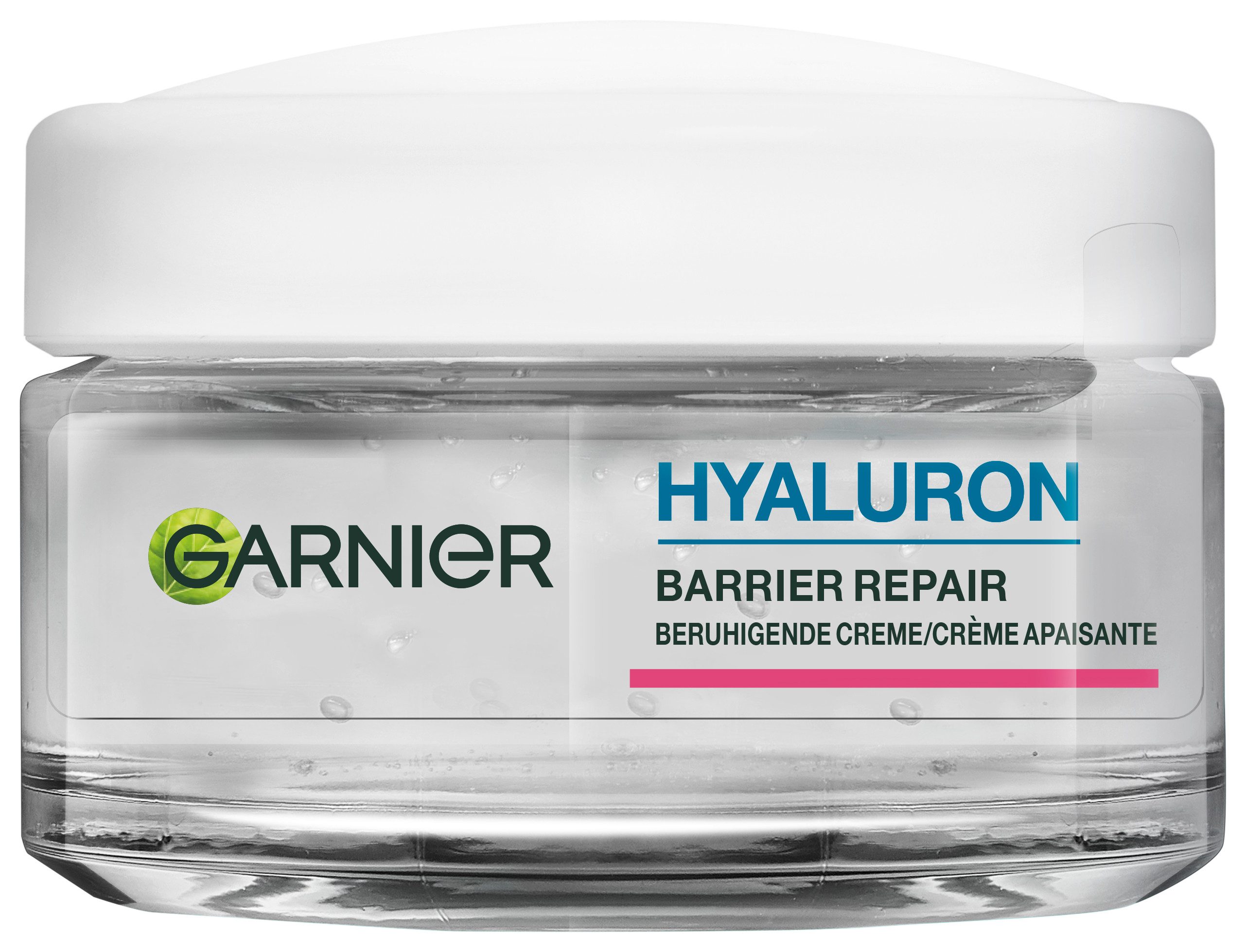 GARNIER Gesichtsemulsion Garnier Hyaluron Barrier Repair Beruhigende Creme, für empfindliche Haut, feuchtigkeitsspendend, beruhigt