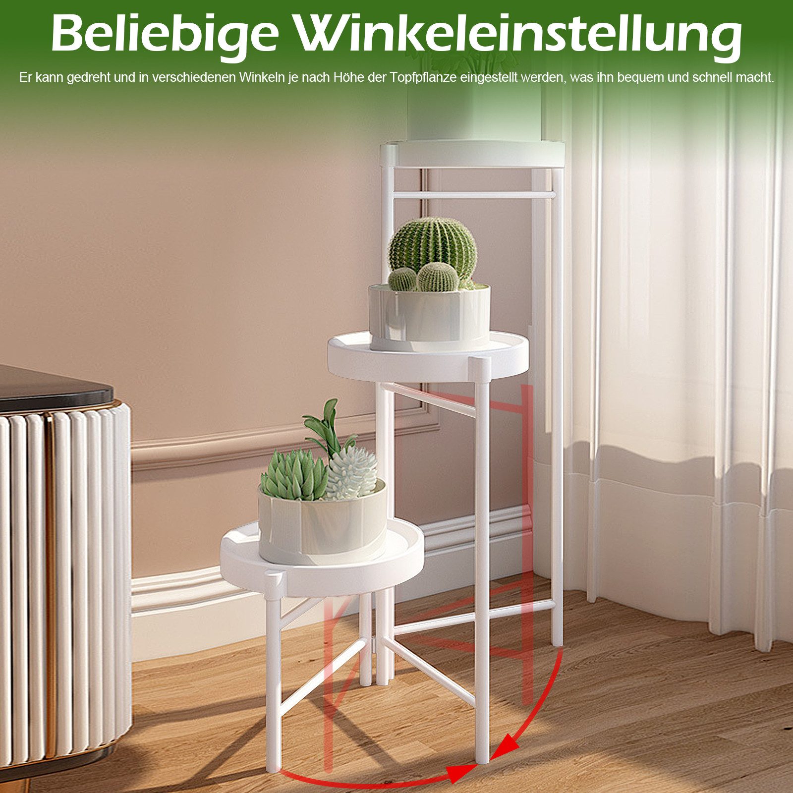 TWSOUL Blumenständer 3/4-lagiges faltbares Lagerregal aus günstig online kaufen
