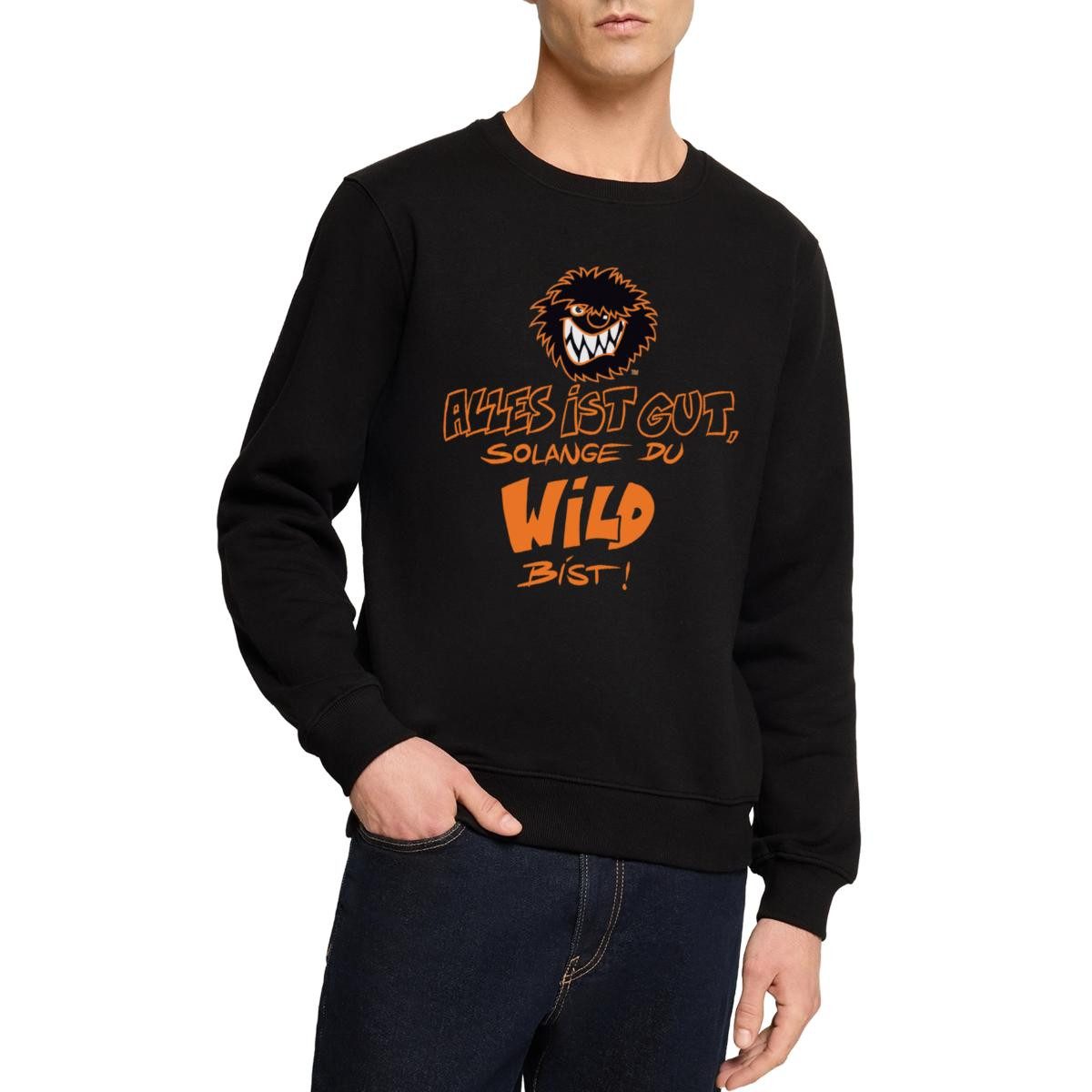 Sweatshirt Die Wilden Kerle Spruch Motto mit Logo Herren Premium Pullover