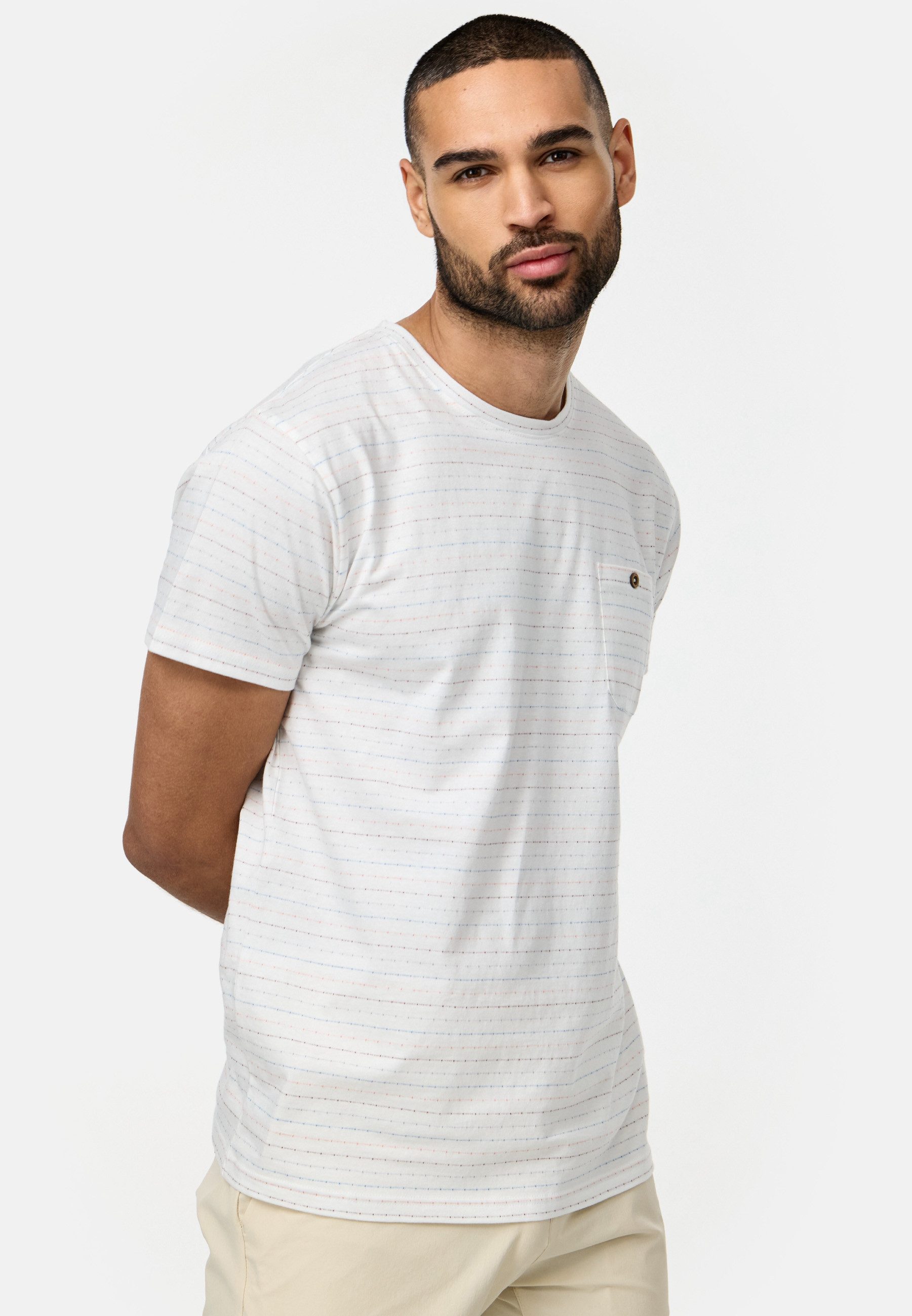 Indicode T-Shirt Herren INHelmuth Shirt Tee Herrenshirt