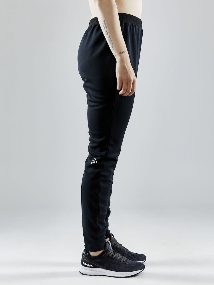 Craft Trainingshose Evolve Slim Pant (strapazierfähig, enge Passform) lang schwarz Damen