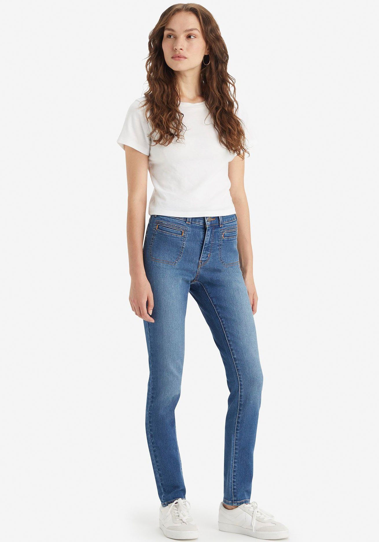 High-waist-Jeans 311 SHP WELT PKT SKIINN