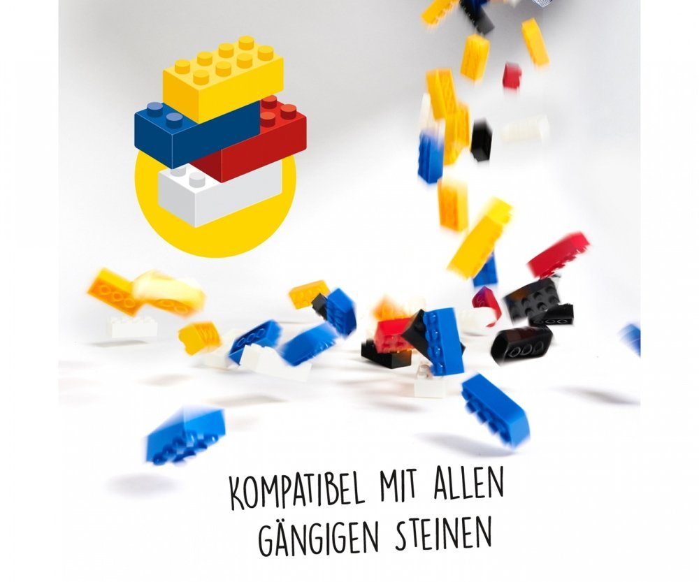 SIMBA Konstruktionsspielzeug Blox 100 Teile 8er weiß 104118915 Spielbaustei günstig online kaufen