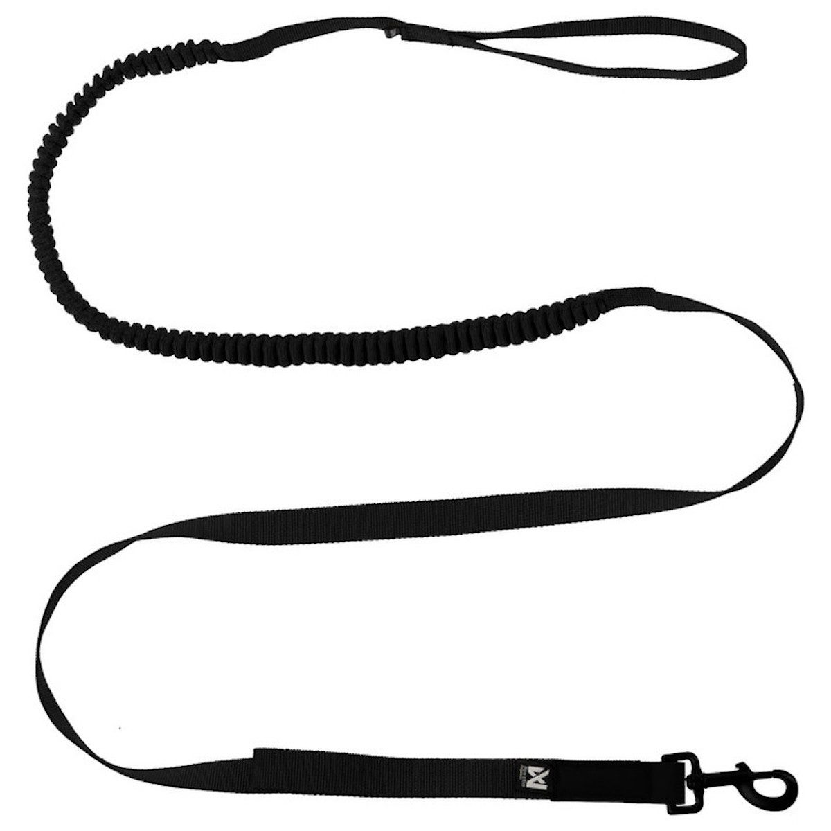 Non-stop dogwear Joggingleine Hundeleine Touring Bungee Leash WD black