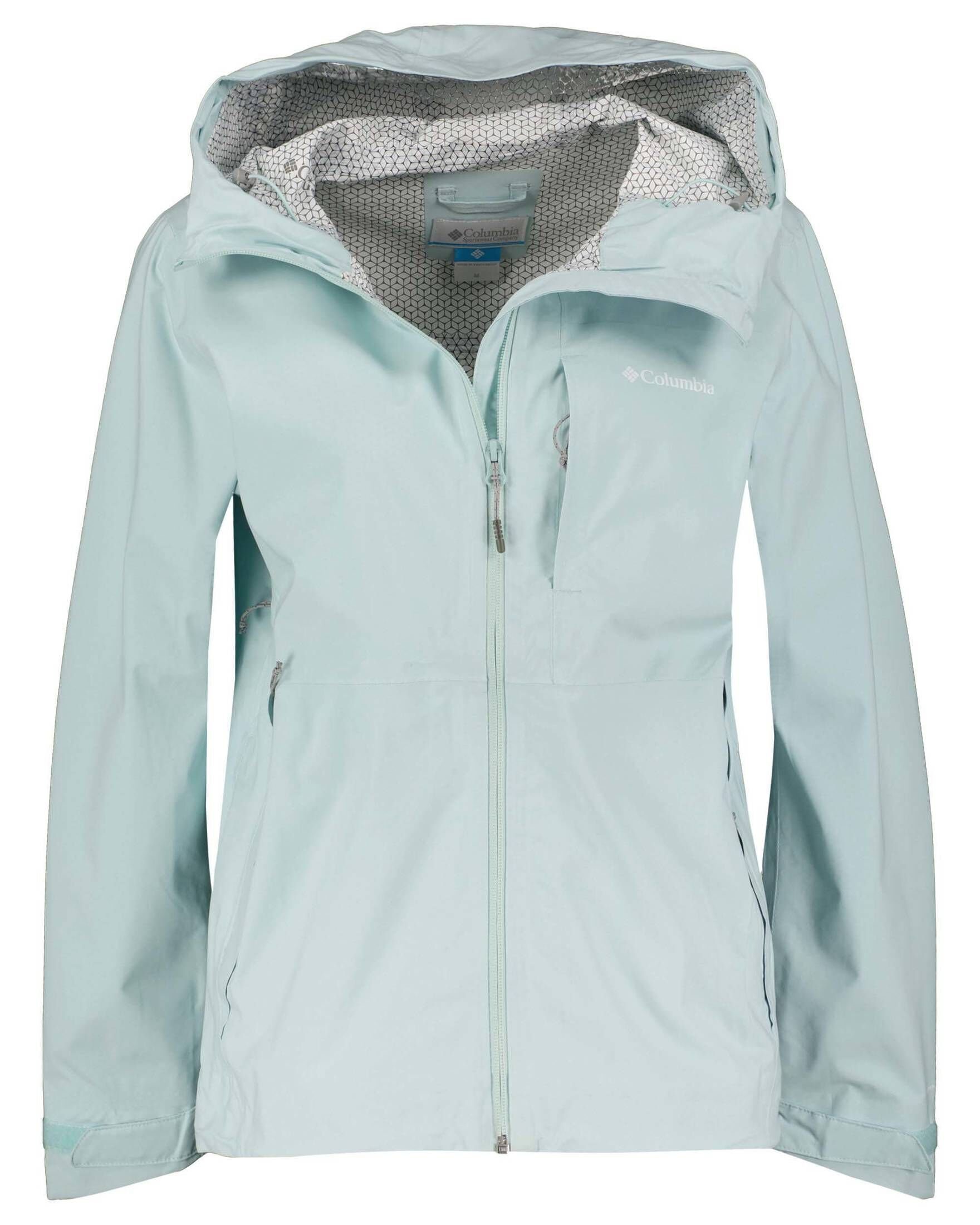 Softshelljacke (298) (1-St) Damen Outdoor-Jacke OMNI-TECH AMPLI-DRY Columbia eis