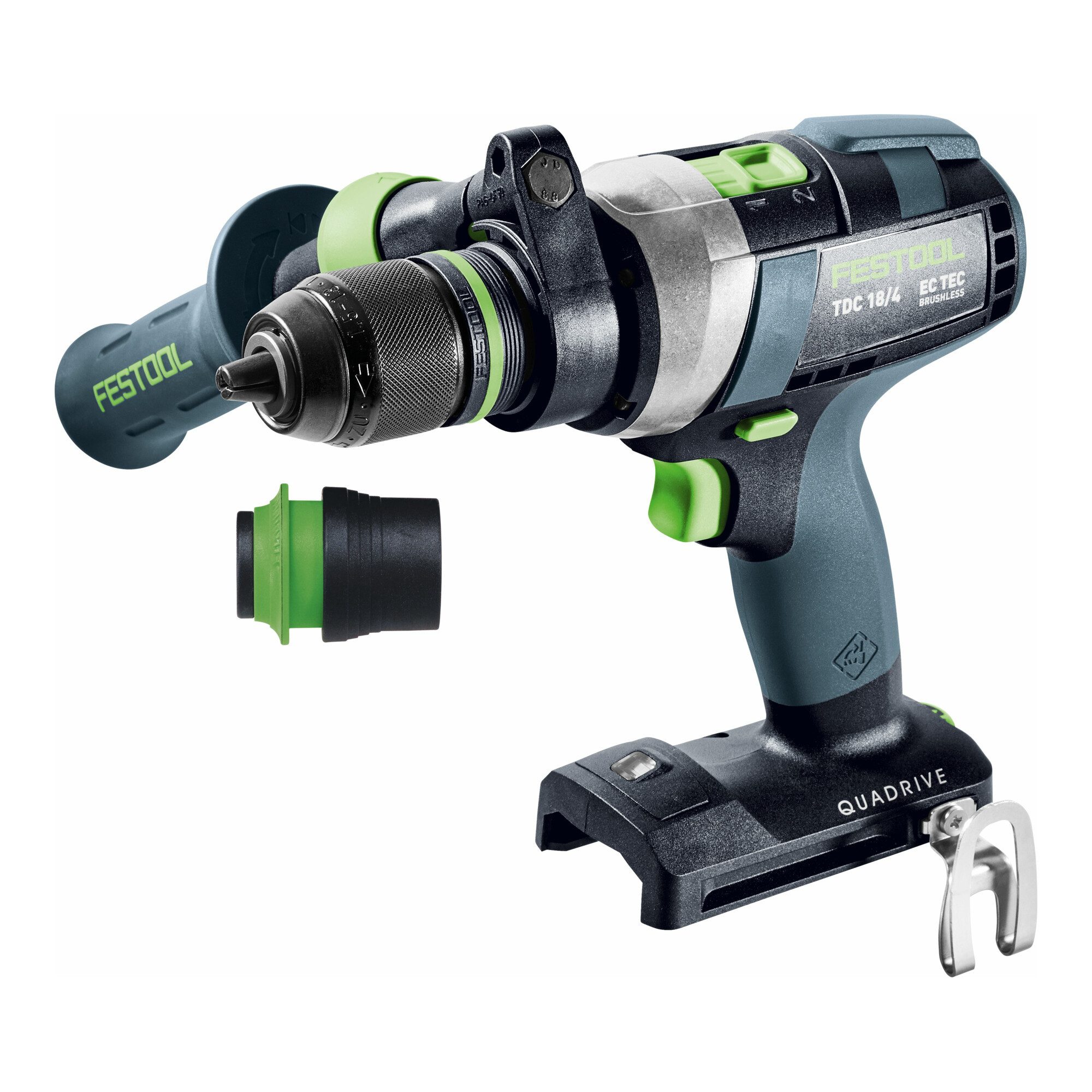 FESTOOL Bohrschrauber Festool Akku-Bohrschrauber TDC 18/4 I-Basic QUADRIVE