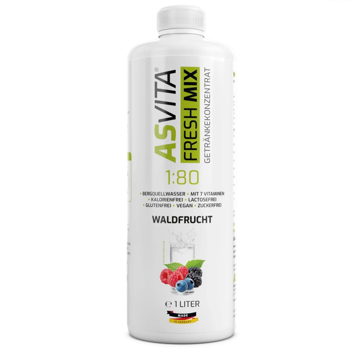 ASVita ASVita Fresh Mix Mineralgetränk 1/80 - 1L Getränk, 1000.0 ml
