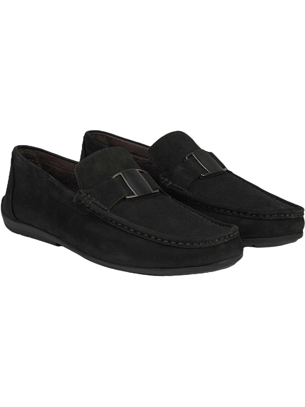 Herren-Slipper – Obermaterial Leder, Textilfutter, flacher Absatz, oh Loafer