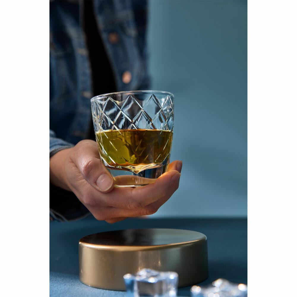 Ritzenhoff Whiskyglas 2er Set Picco Cappuccino, 2-tlg., Kristallglas