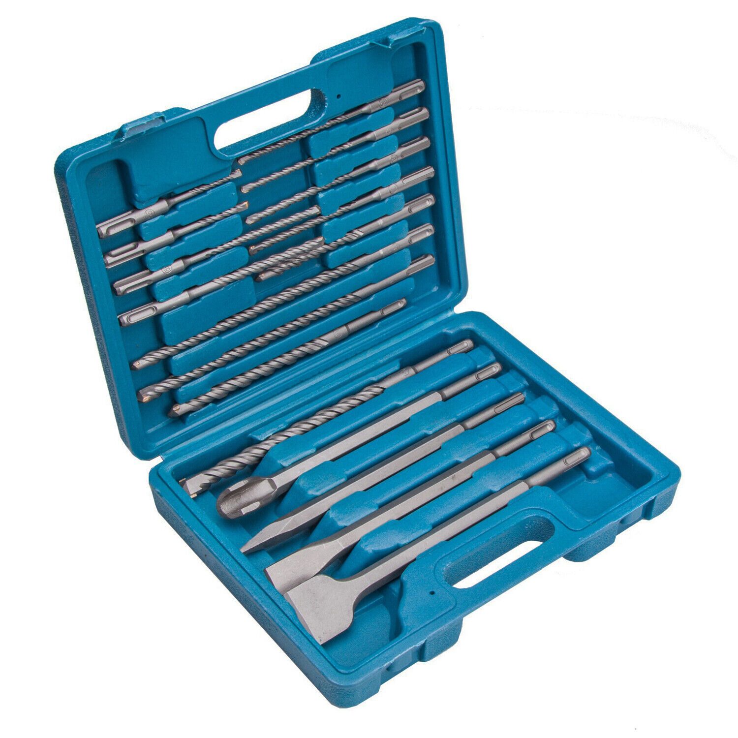 Falon-Tech Bohrer- und Meißelsatz Betonbohrer Bohrerset Meißelset Bohrer Me günstig online kaufen