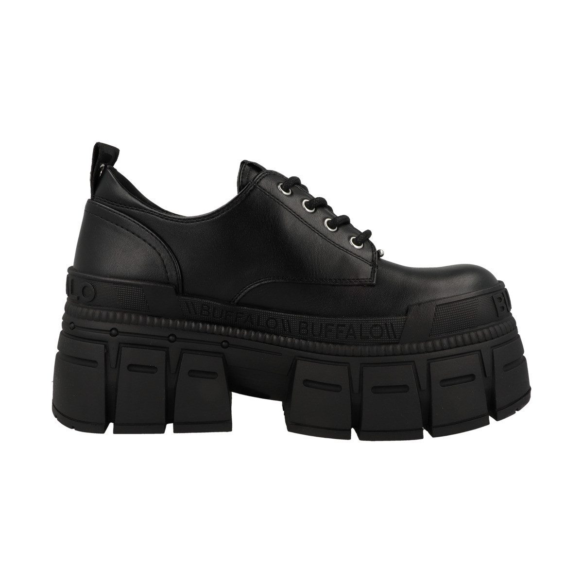 Buffalo Gospher Lace Up Punk Damen Schnürschuh Halbschuhe, Freizeitschuhe, Schnürer, Straßenschuhe, Sneaker