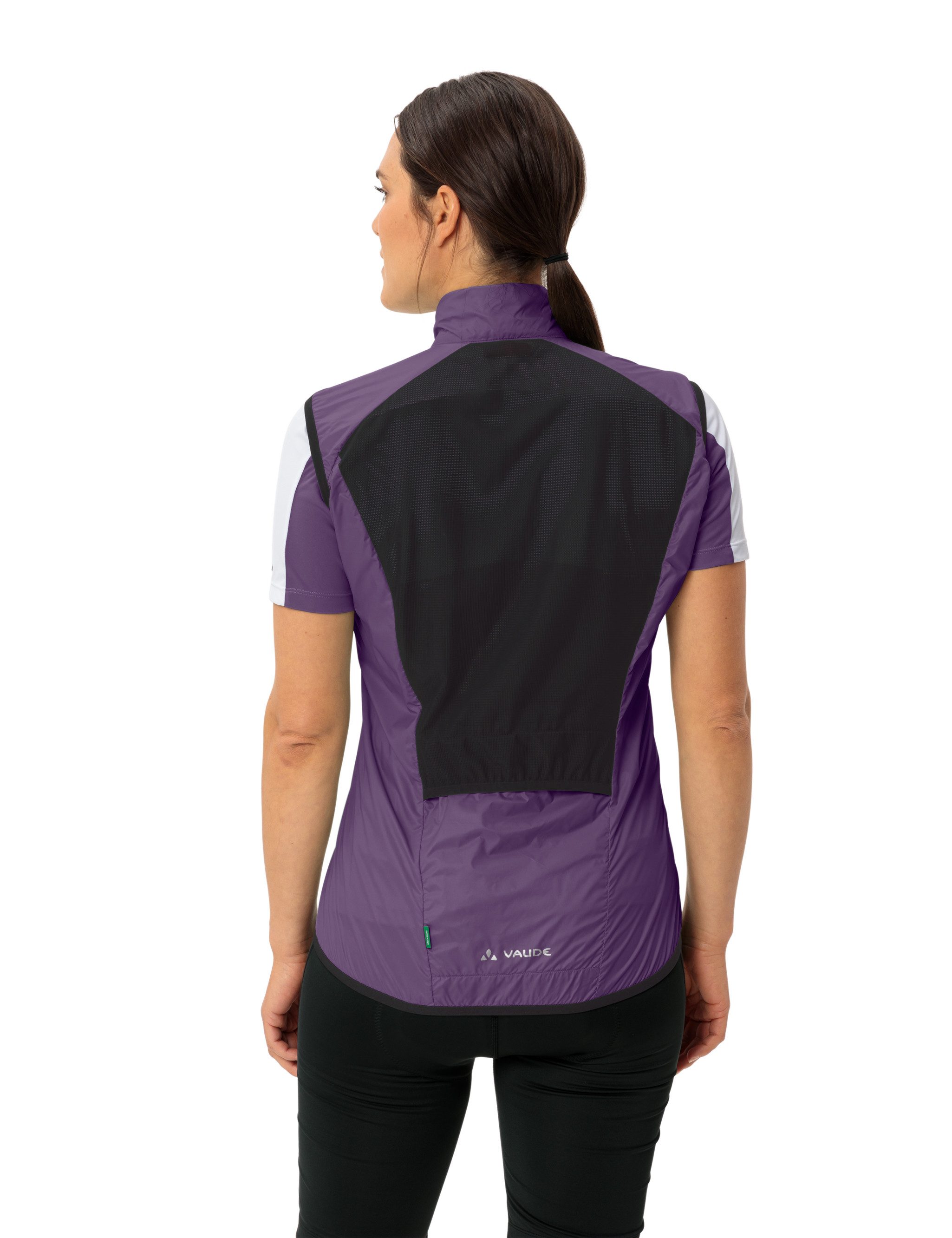 VAUDE Funktionsweste WOMEN'S MATERA AIR VEST leichtes und atmungsaktives Material, winddicht und wasserabweisend