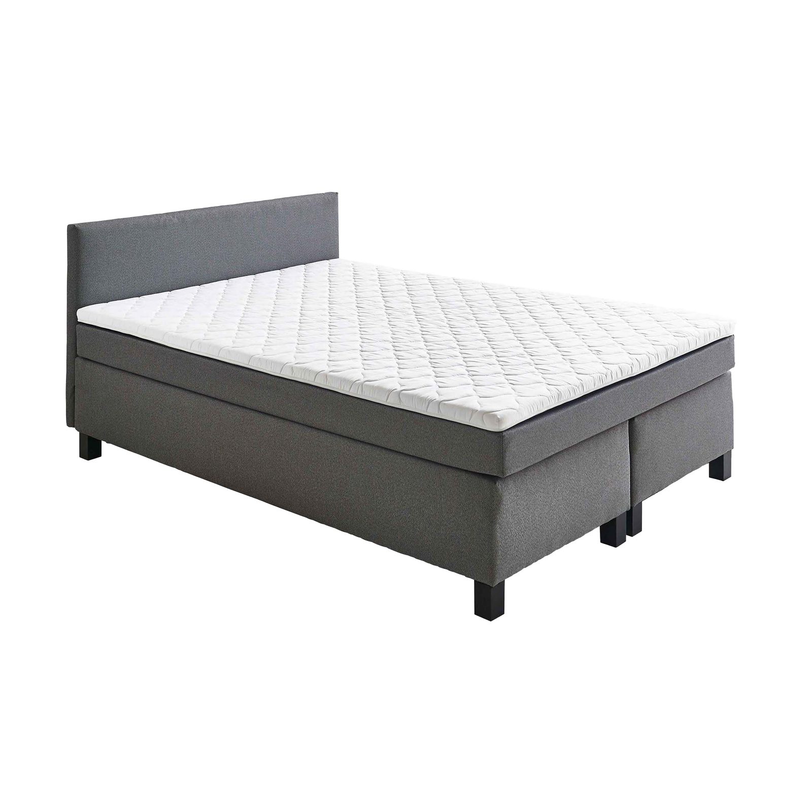 sungarden Boxspringbett PHILLY, mit Topper, mit Reißverschluss