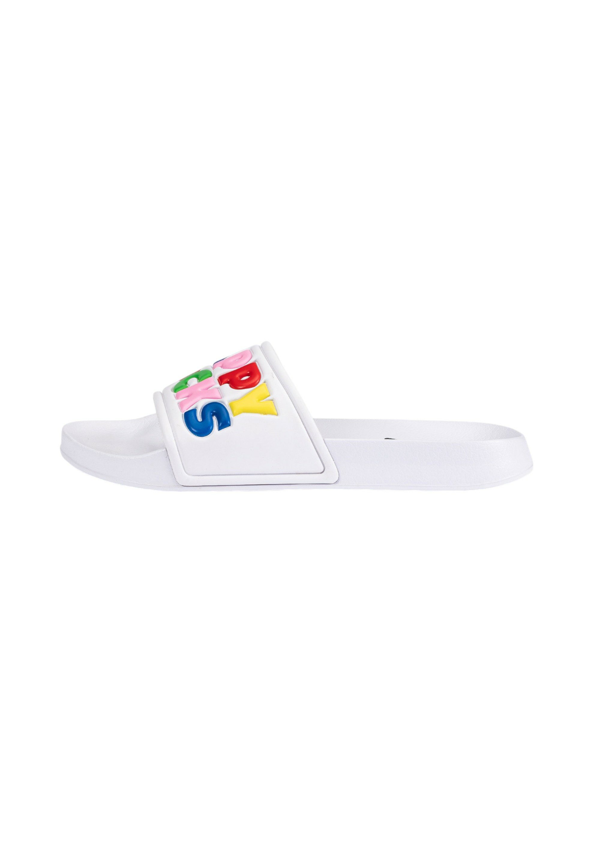Happy Socks Logo Slider Badeschuh Wasserfest, hoher Tragekomfort, langlebig