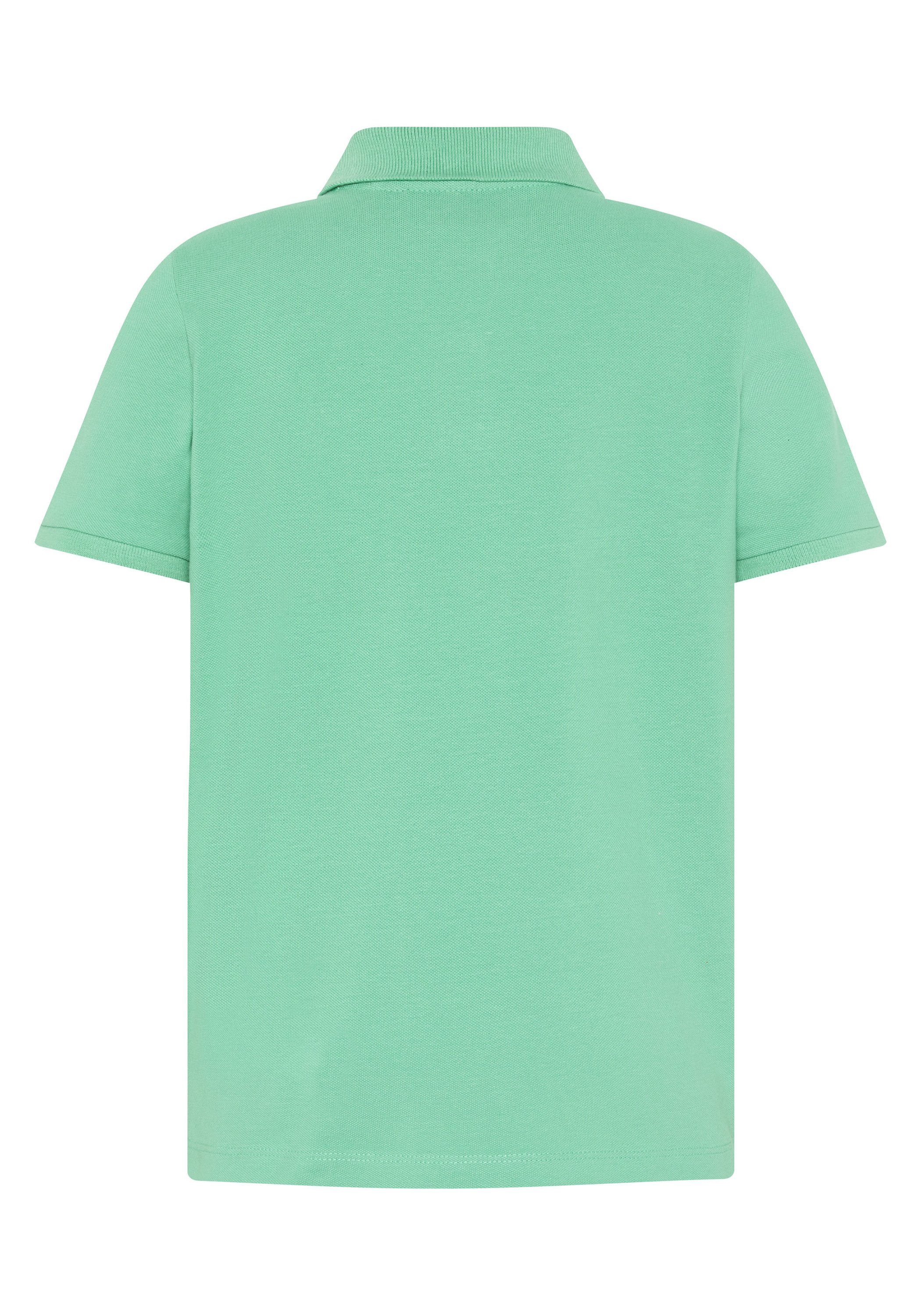 Polo Sylt Poloshirt mit Label-Stitching