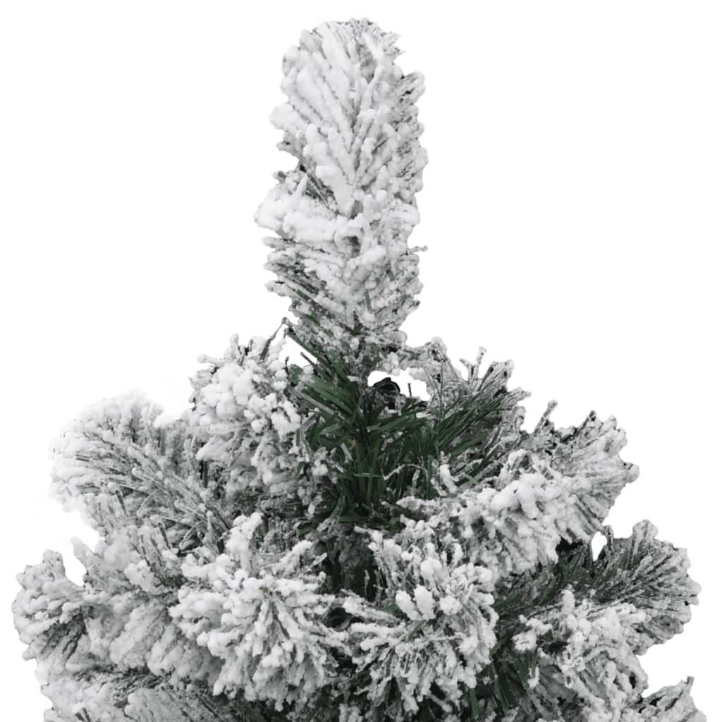 vidaXL Künstlicher Weihnachtsbaum Künstlicher Weihnachtsbaum Beschneit Klappbar cm 150