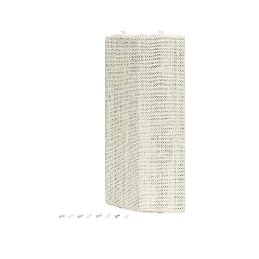 Karlie Kratzbrett Kratzmatte Eckkratzschutz Krallenpflege, (Spar-Set, 1-tlg., 28 x 52 cm eckmontierbar), flach & über Eck montierbar, inkl. Montagematerial