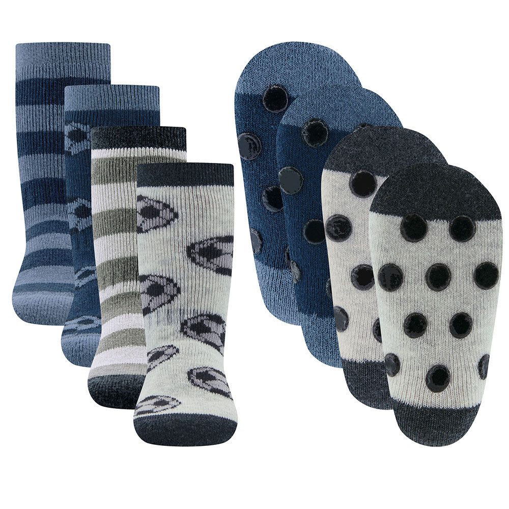Ewers ABS-Socken Stoppersocken 4er Pack Fußball (4-Paar)