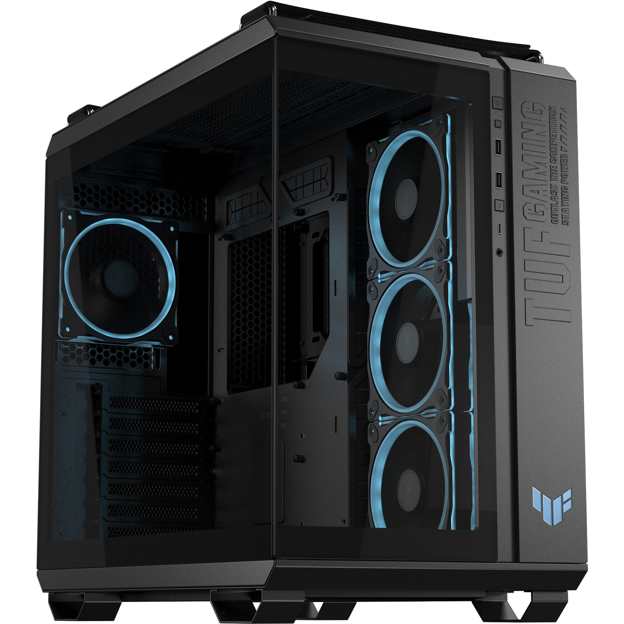 Asus Корпуса ПК ASUS TUF GAMING GT502 HORIZON ARGB