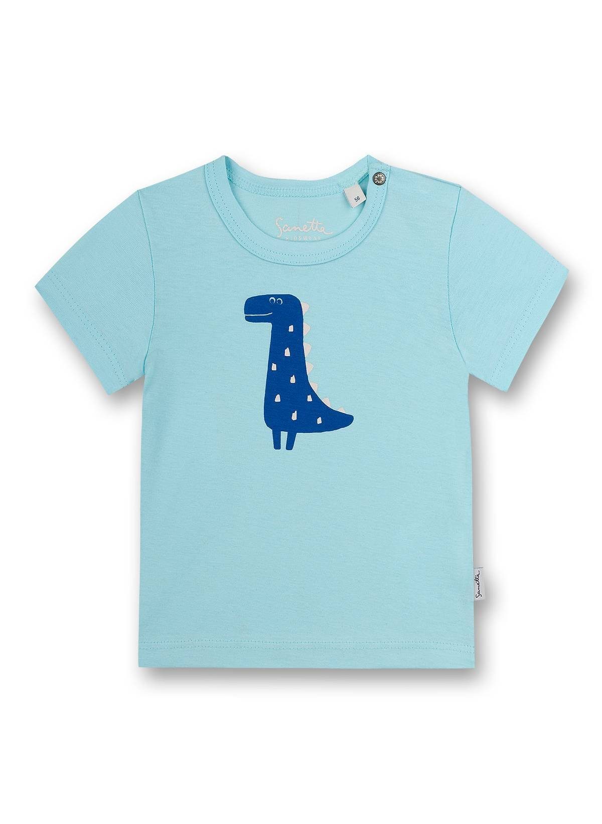Sanetta T-Shirt Jungen T-Shirt - Baby, Kurzarm, Rundhals Blau