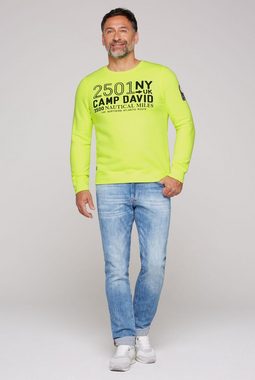 CAMP DAVID Sweater mit Baumwolle