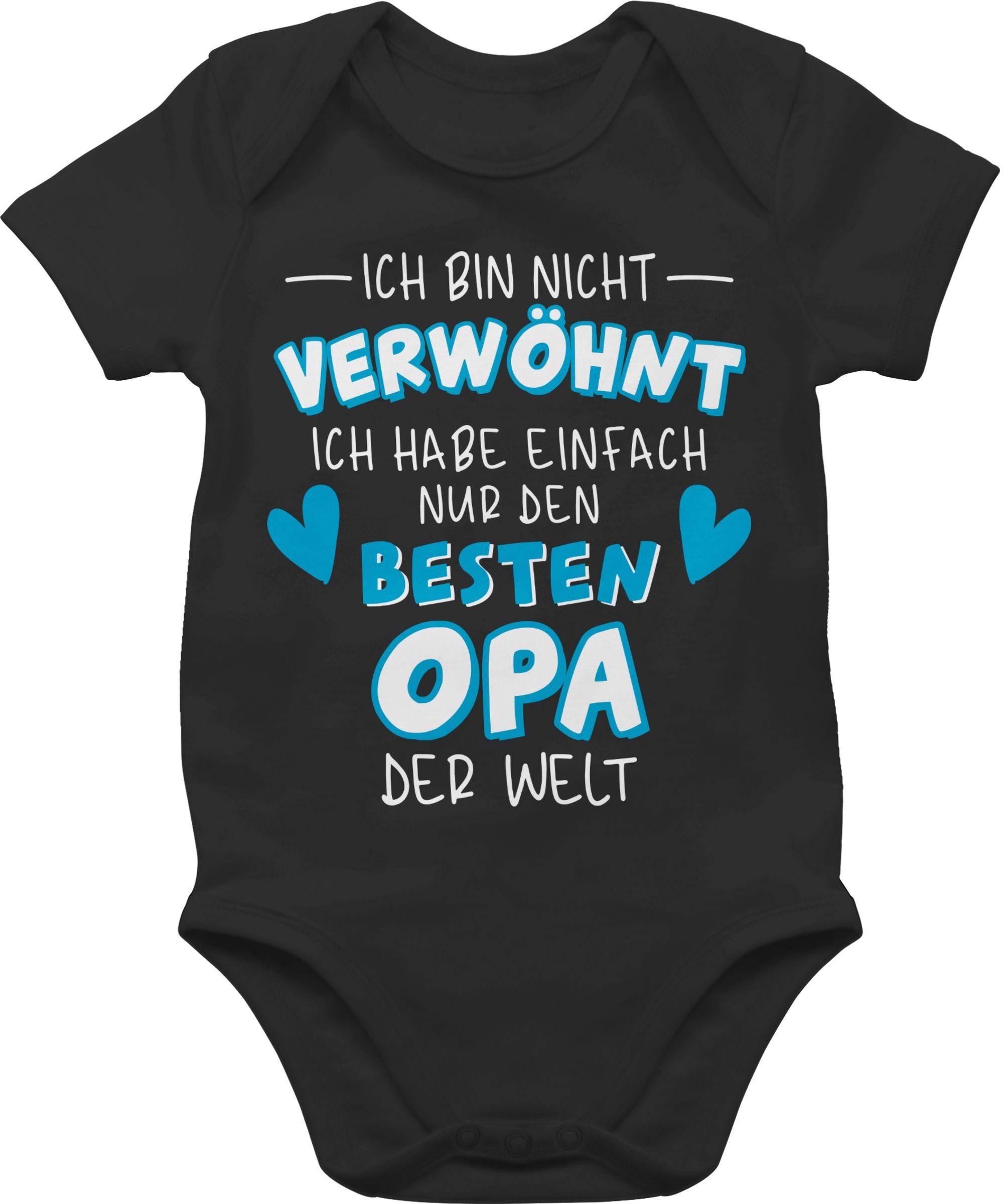 Shirtbody Ich bin nicht verwöhnt - Ich habe einfach nur den besten Opa der Welt