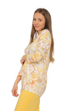 Consult-Tex Pyjama Damen Pyjama Schlafanzug DW503 (Spar-Set, 1 Set) Alloverdruck, Knopfleiste