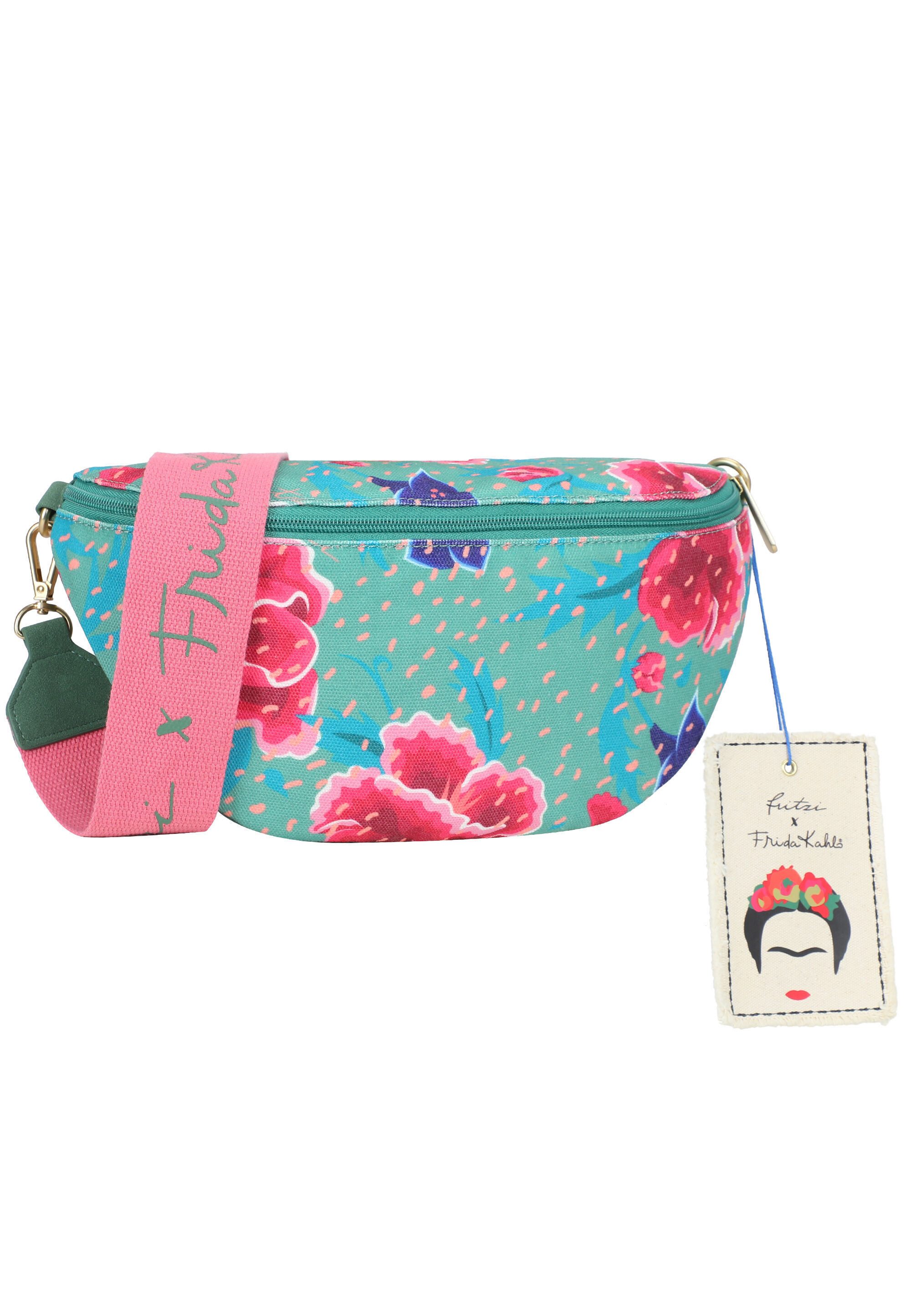 Fritzi aus Preußen Umhängetasche Fritzi x Frida Kahlo, mit Blumenprint
