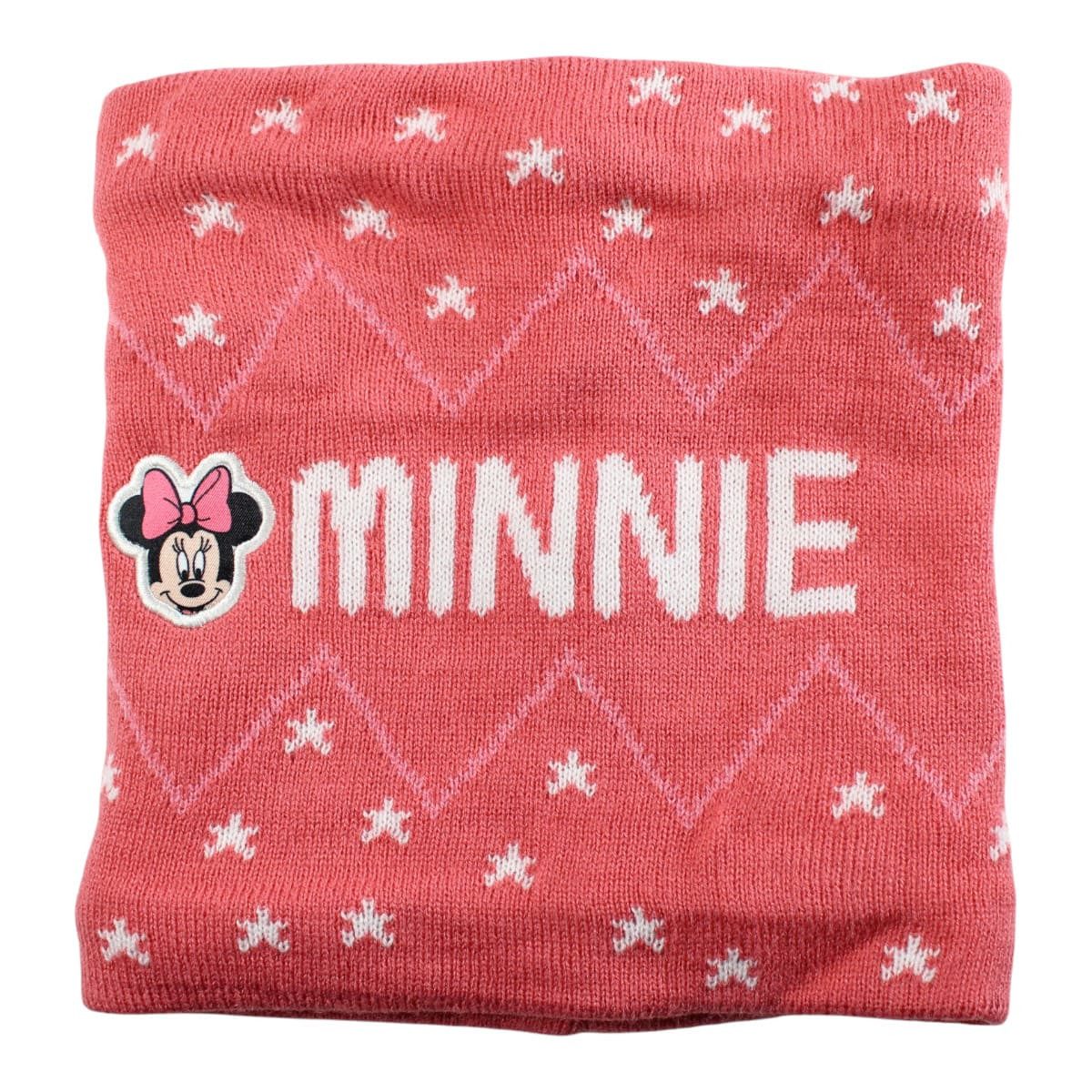Disney Fleecemütze Disney Minnie Maus 3tlg Set Kinder Wintermütze Snood plus Handschuhe (Spar-Set, 3-St) Gr. 54/56