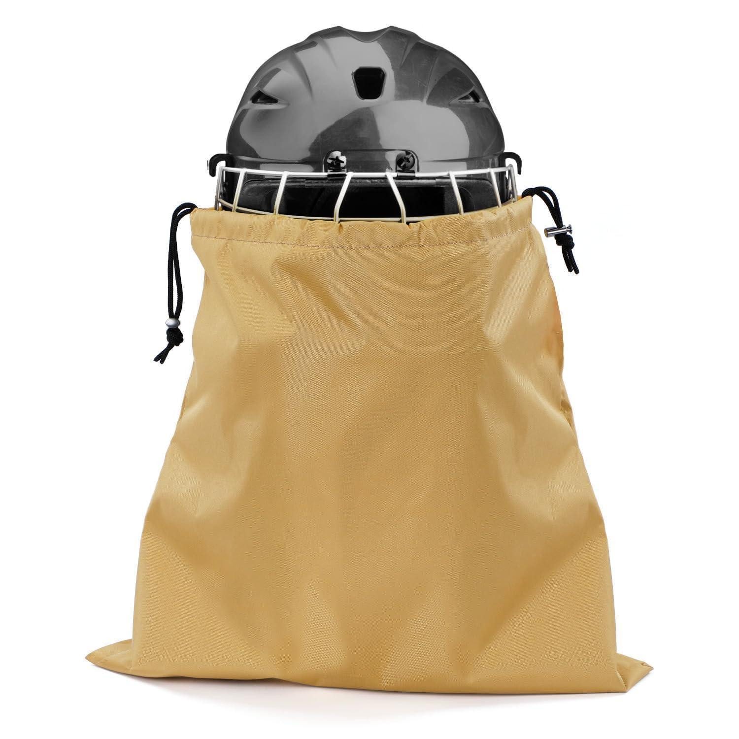 LuxusKollektion Hockeytasche Helmtasche Wasserdicht Kordelzug Motorrad Fahrrad Hockey Gelb