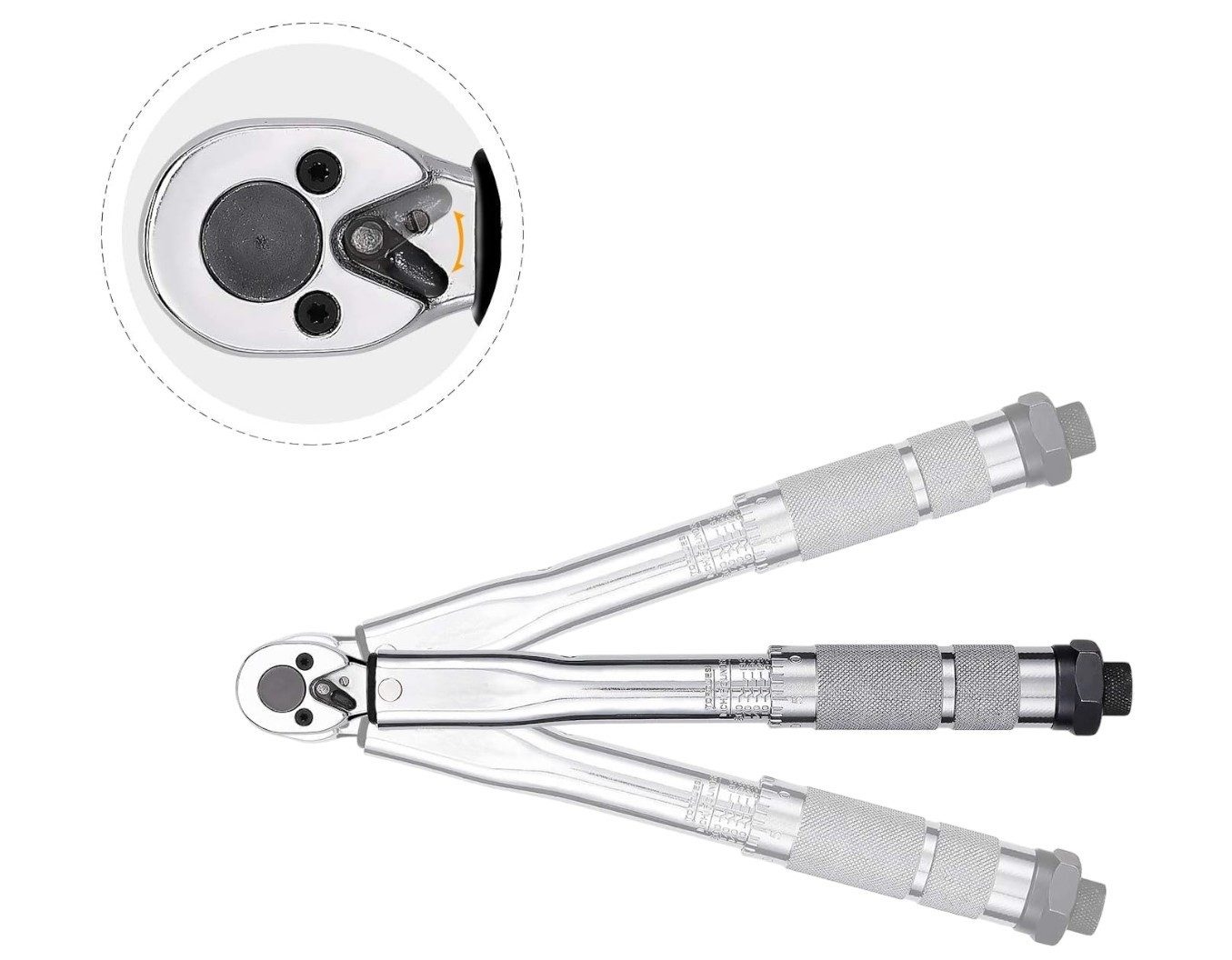 StahlKaiser Drehmomentschlüssel Automatischer Drehmomentschlüssel 1/4 Zoll 2-24Nm