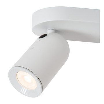 click-licht Deckenleuchte Deckenleuchte Punch in Weiß GU10 4-flammig, keine Angabe, Leuchtmittel enthalten: Nein, warmweiss, Deckenlampe, Deckenbeleuchtung, Deckenlicht