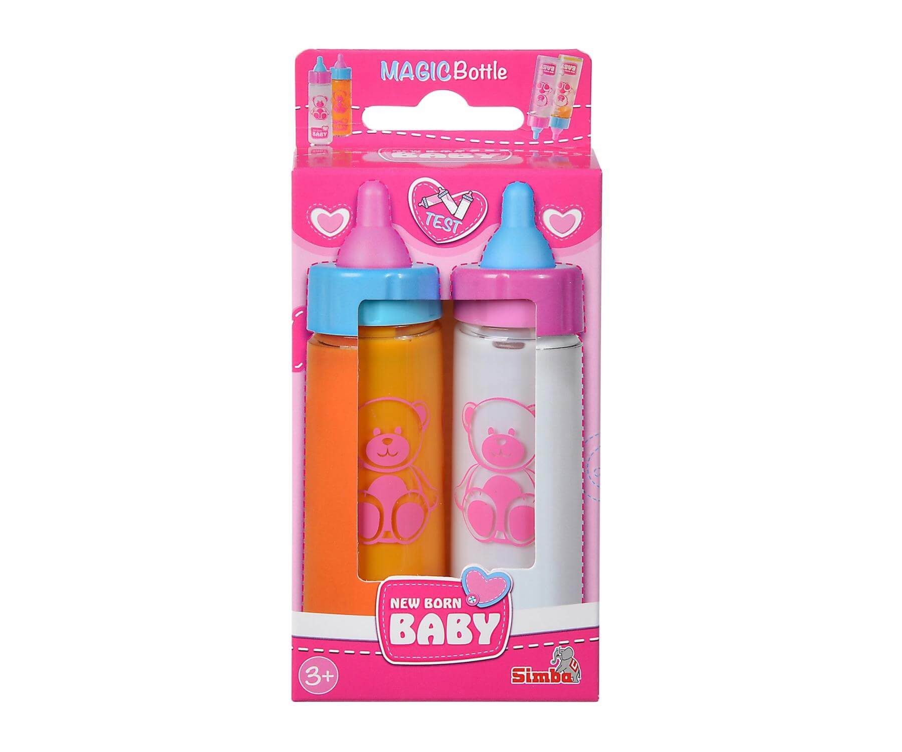 SIMBA Babypuppe Simba 105560011 - NBB 2 Magische Fläschchen