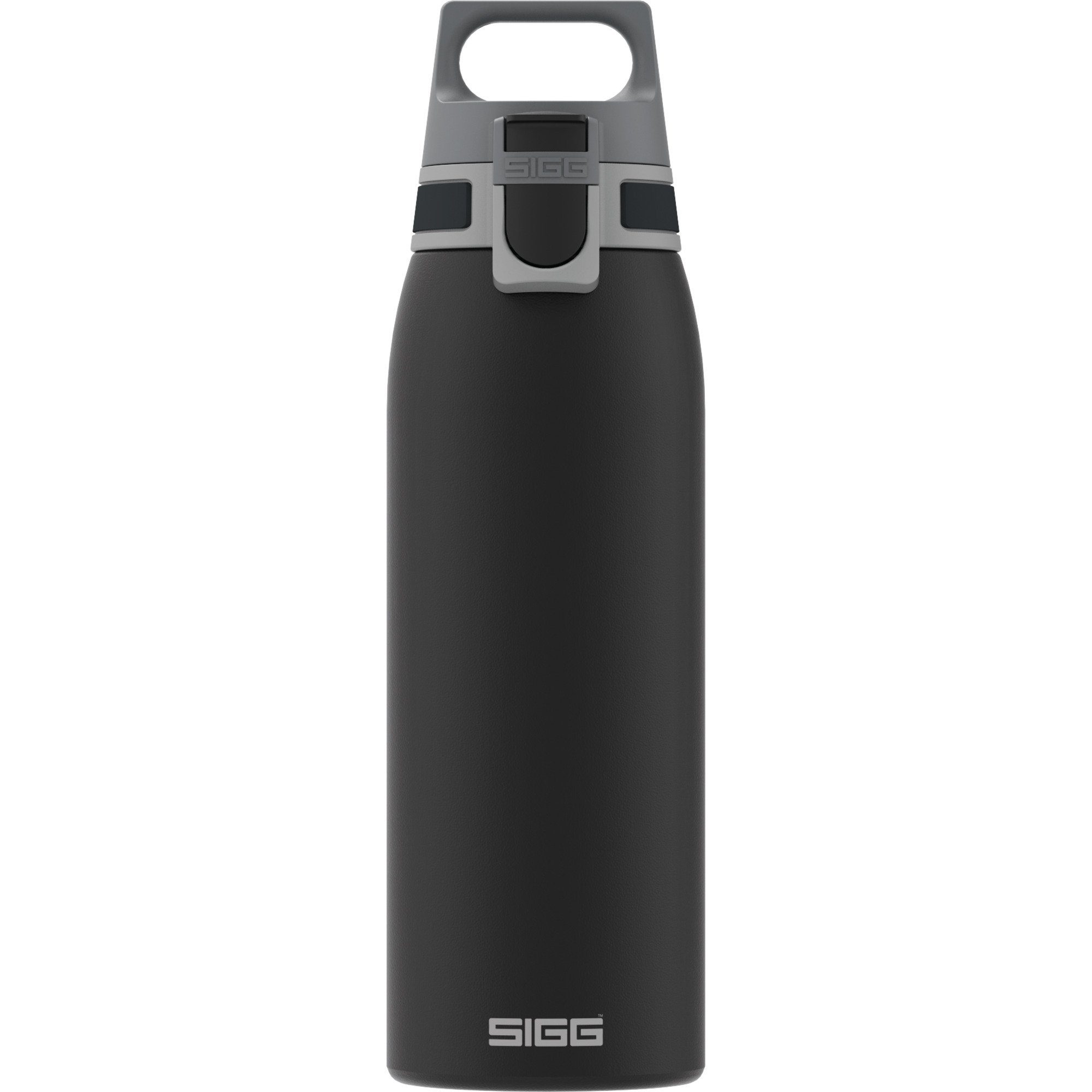 Sigg Trinkflasche SIGG Trinkflasche Shield One Black 1L