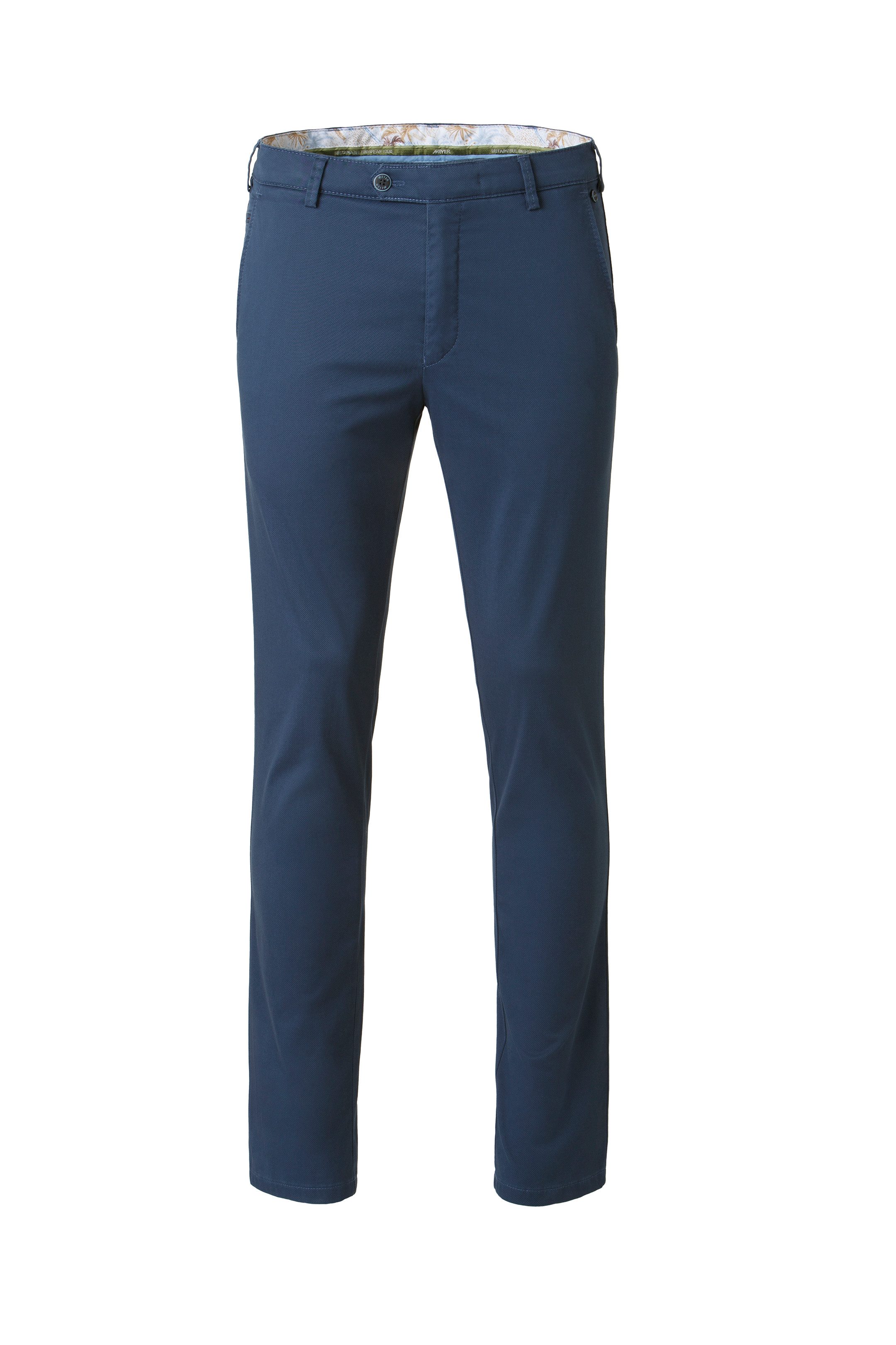 MEYER 5-Pocket-Jeans MEYER BONN blau 1-5063.17 - FINE MICRO PRINT