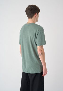 Cleptomanicx T-Shirt Ligull Summer mit toller Stickerei auf der Brust