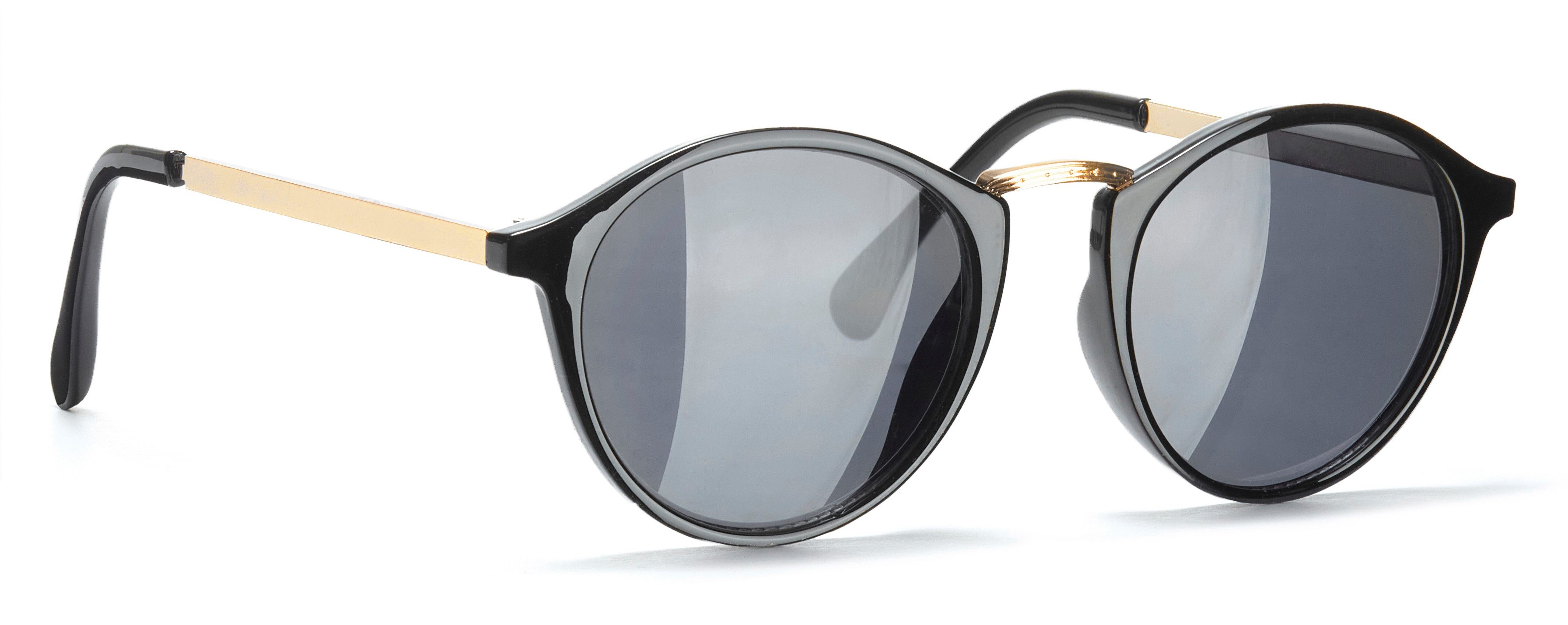 LASCANA Sonnenbrille runde Sonnenbrille, getönte Gläser mit UV Schutz, Dame günstig online kaufen