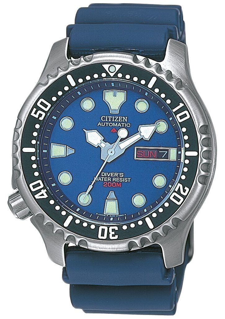 Citizen Automatikuhr Promaster Mechanical Diver NY0040-17LC, Armbanduhr, Herrenuhr, Damenuhr, Taucheruhr, bis 20 bar wasserdicht