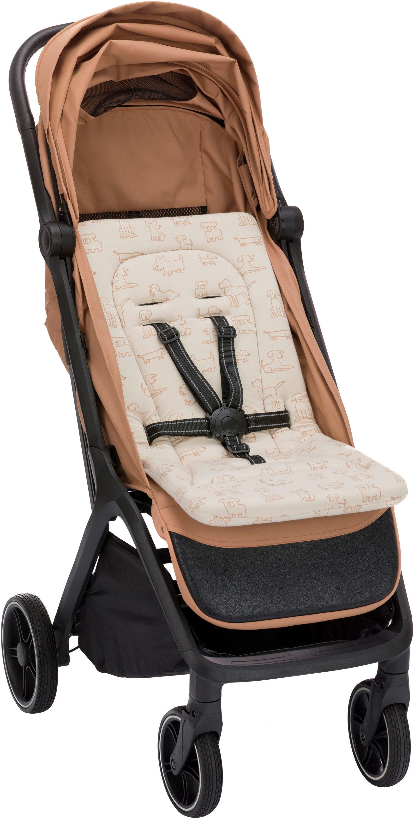 Fillikid Kinder-Sitzauflage Wendeauflage Liner, für Buggy und Kinderwagen