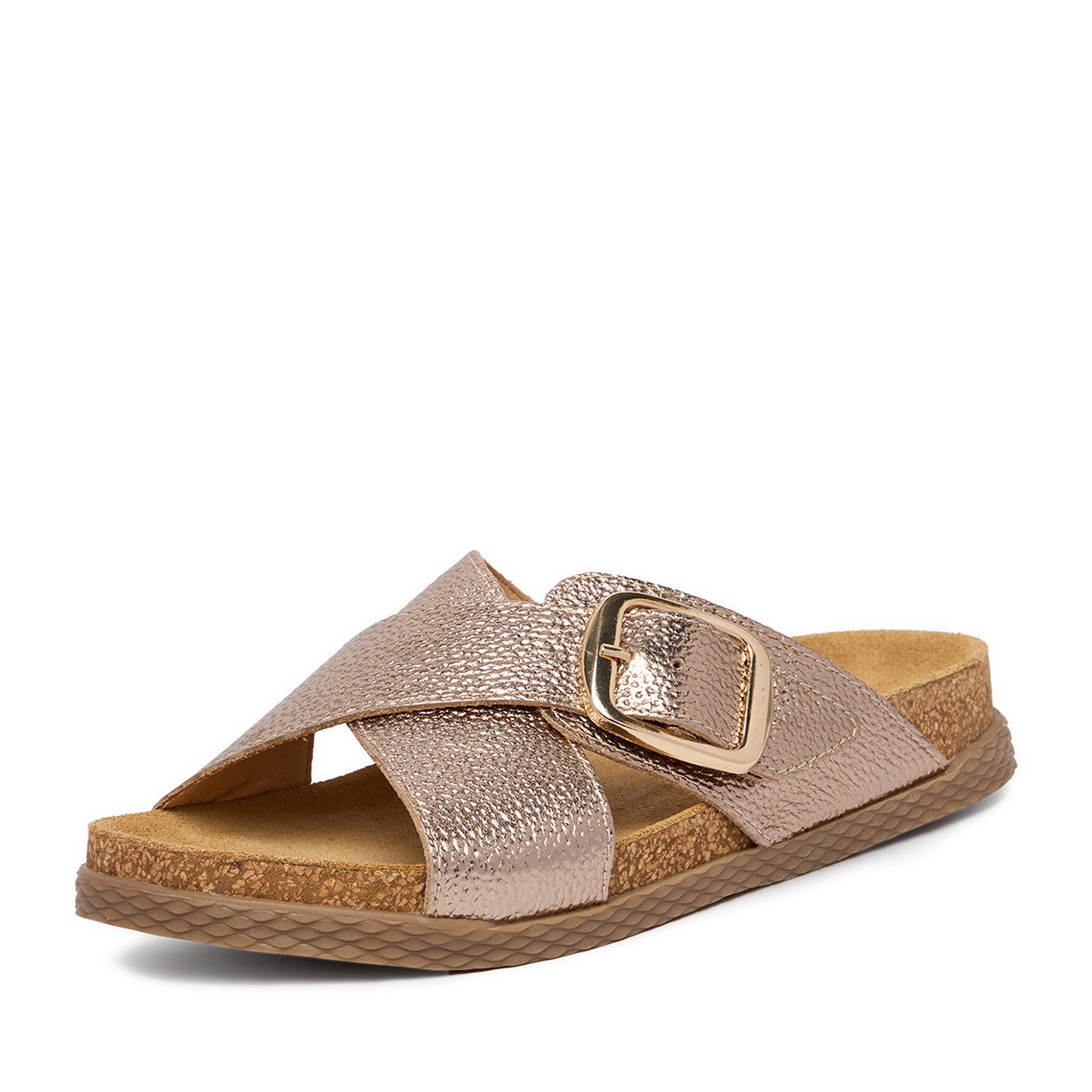 LASOCKI Lasocki Damen-Flip-Flops Gold Badepantolette